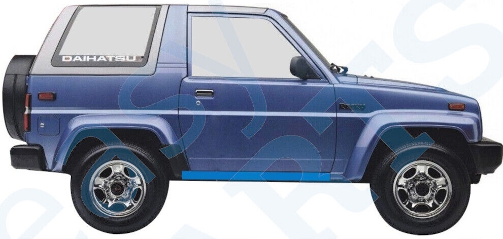 DAIHATSU FOURTRAK ROCKY 1993-2001 SILL REPAIR PANEL ROCKER PANEL / PAIR