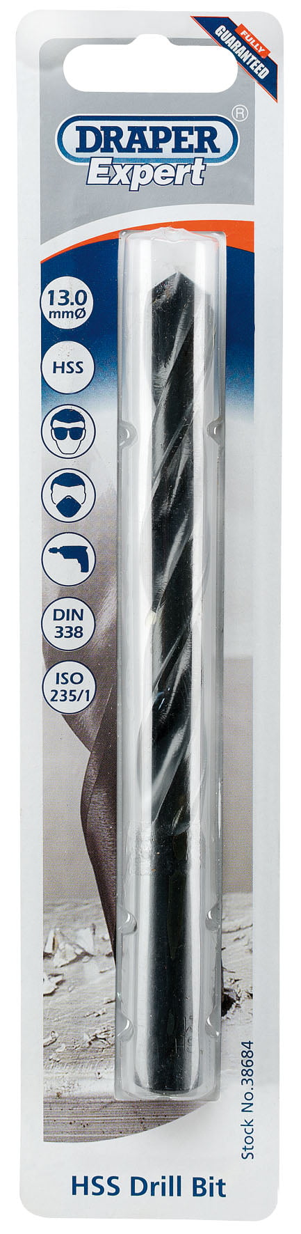 Draper Expert HSS Drill Bit 13mm Pack of 1 - Image 3
