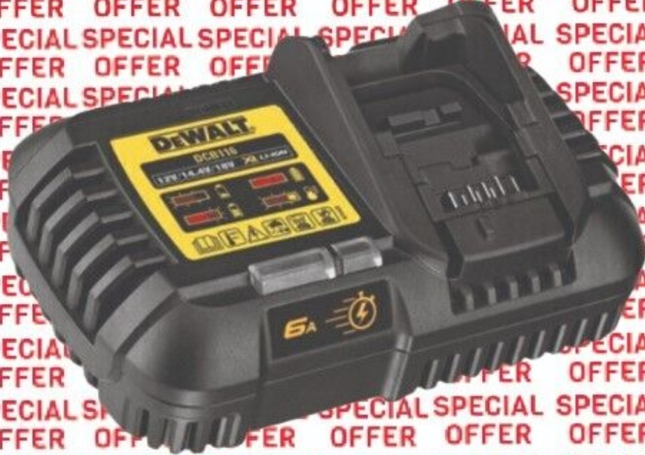 Dewalt Dcb116 18V - 54V Xr Flexvolt Battery Charger - Image 13