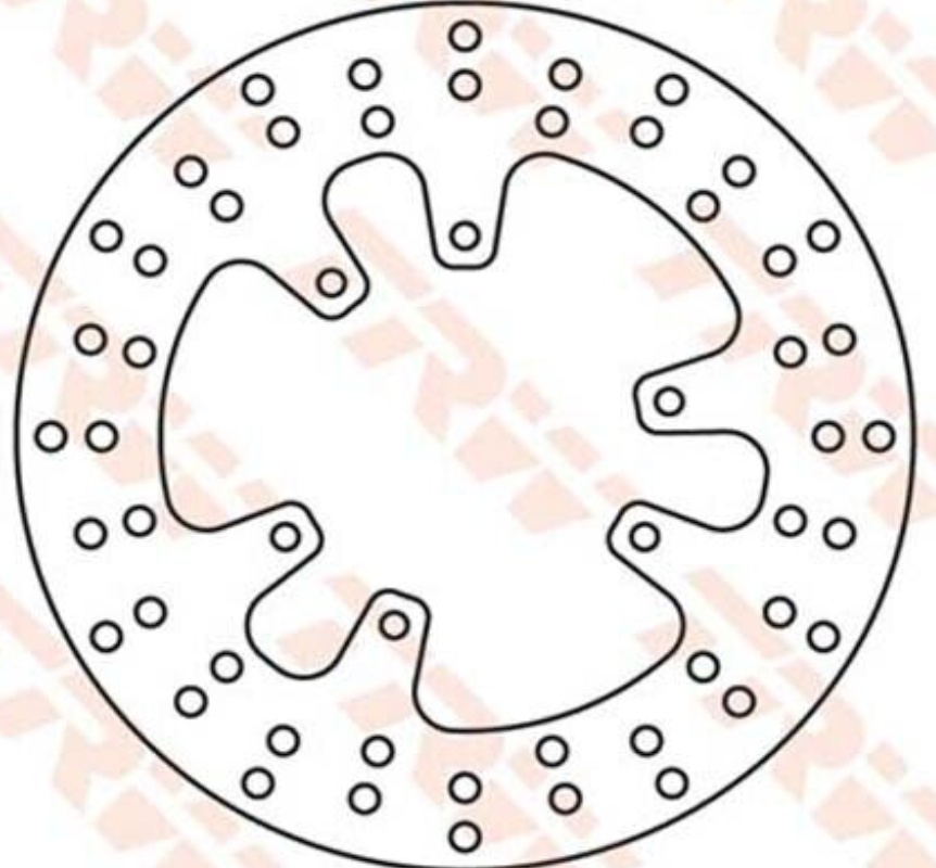 TRW MST 349 Brake Disc For Motorcycle Parts Accessories Replacement Parts