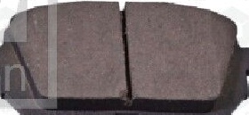 Rear FEBI GERMANY 16817 Brake Pad Set, disc brake for KIA