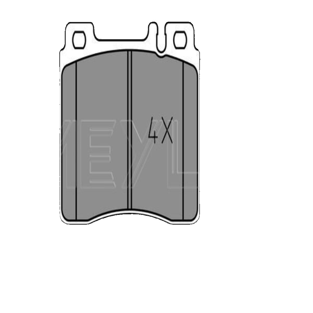 Front MEYLE GERMANY 025 213 0318 Brake Pad Set, disc brake for MERCEDES-BENZ