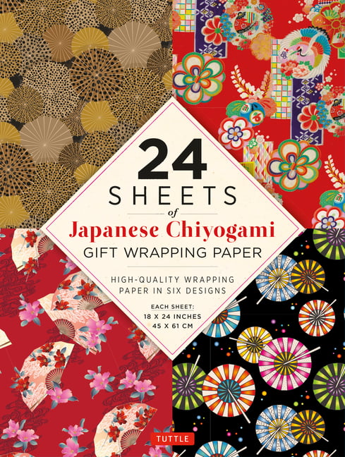 Japanese Chiyogami Gift Wrapping Paper - 24 Sheets by . Tuttl... - 9780804852111