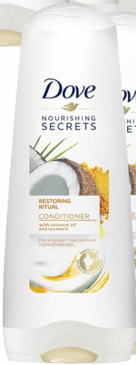 Dove Nourishing Secrets Coconut Oil Shampoo 3x400ml & Conditioner 3x350ml