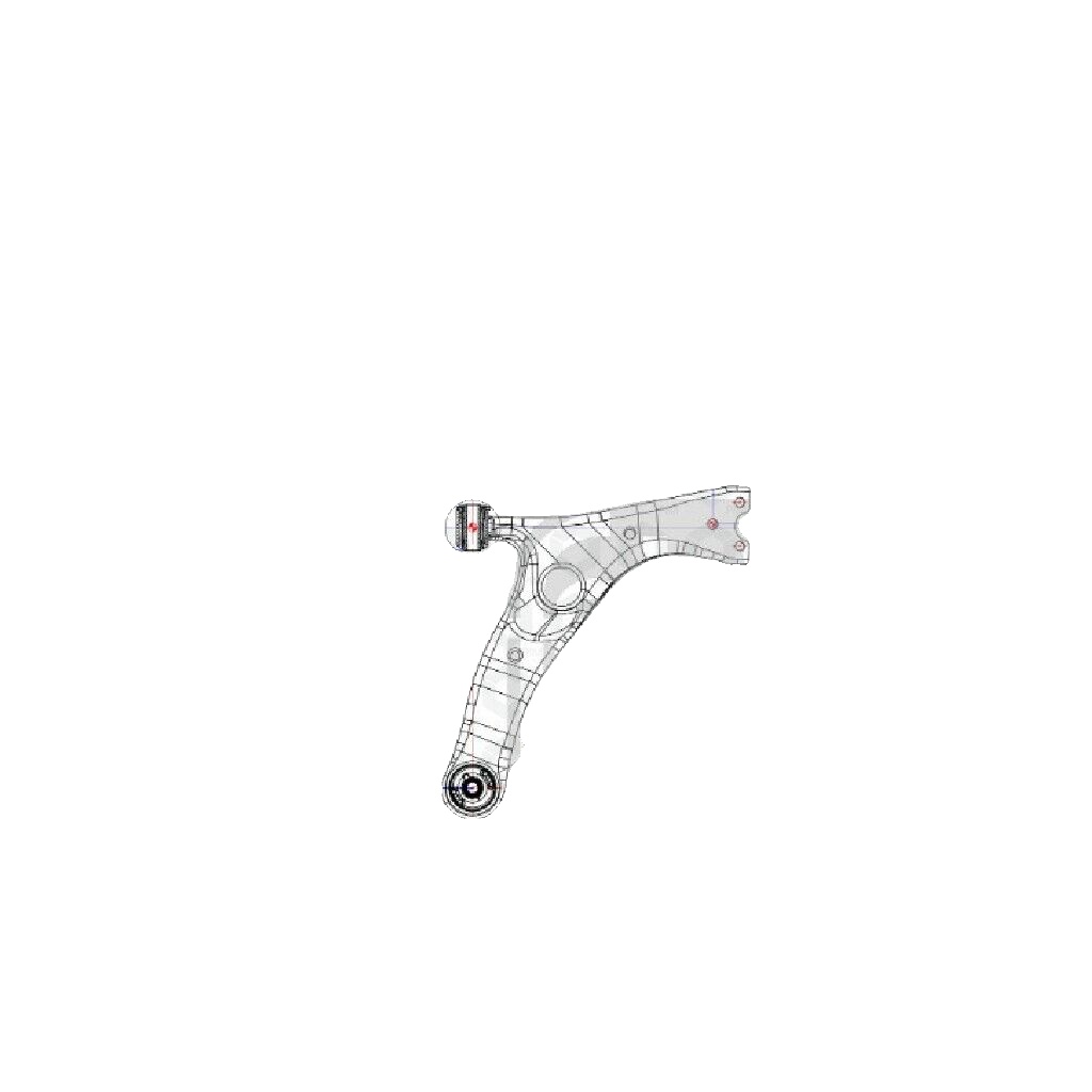 Front Right FEBI BILSTEIN 181128 Track Control Arm for TOYOTA