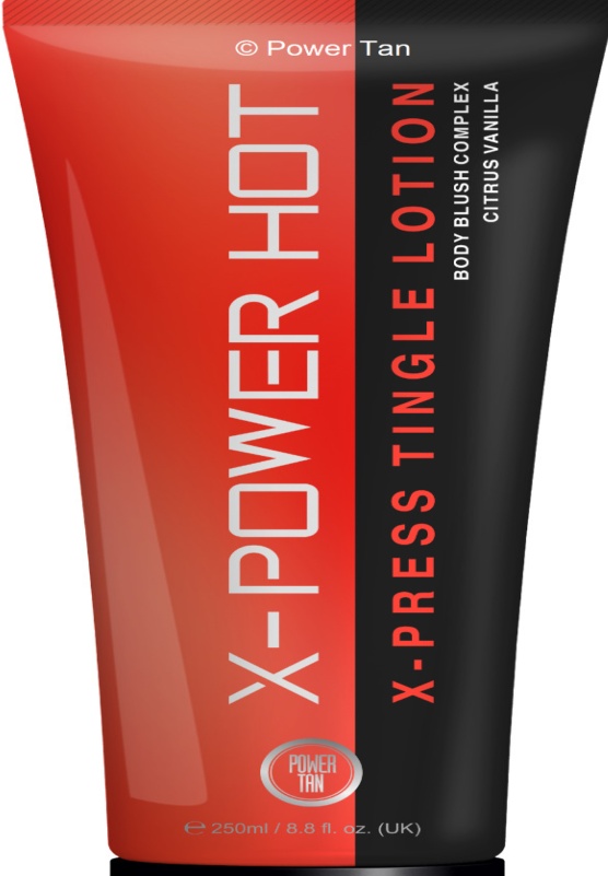 Power Tan X-Power Hot Tingle Tanning Sunbed Lotion Cream Accelerator 250ml