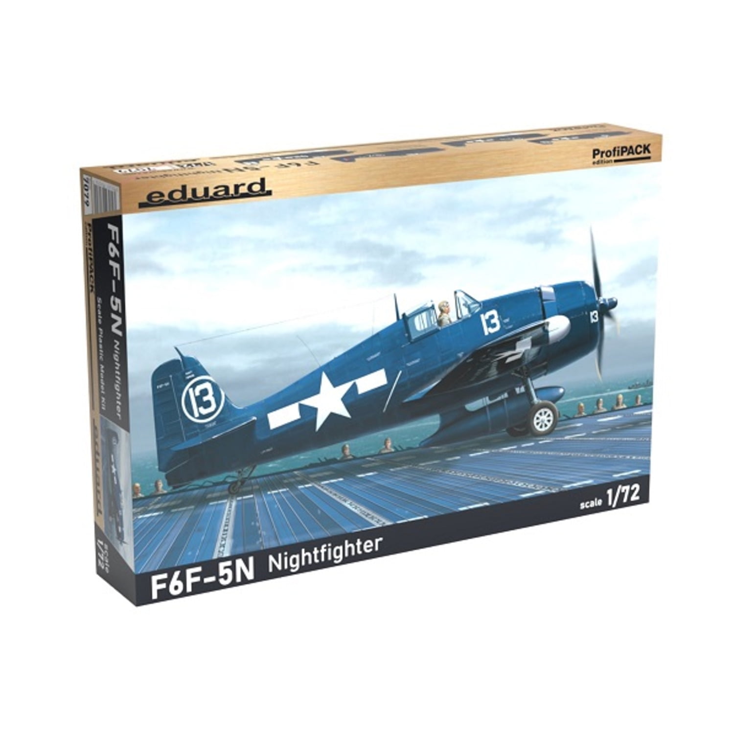 Eduard 7079 Grumman F6F-3/F6F-5N Hellcat Nightfighter 1:72 Aircraft Model Kit