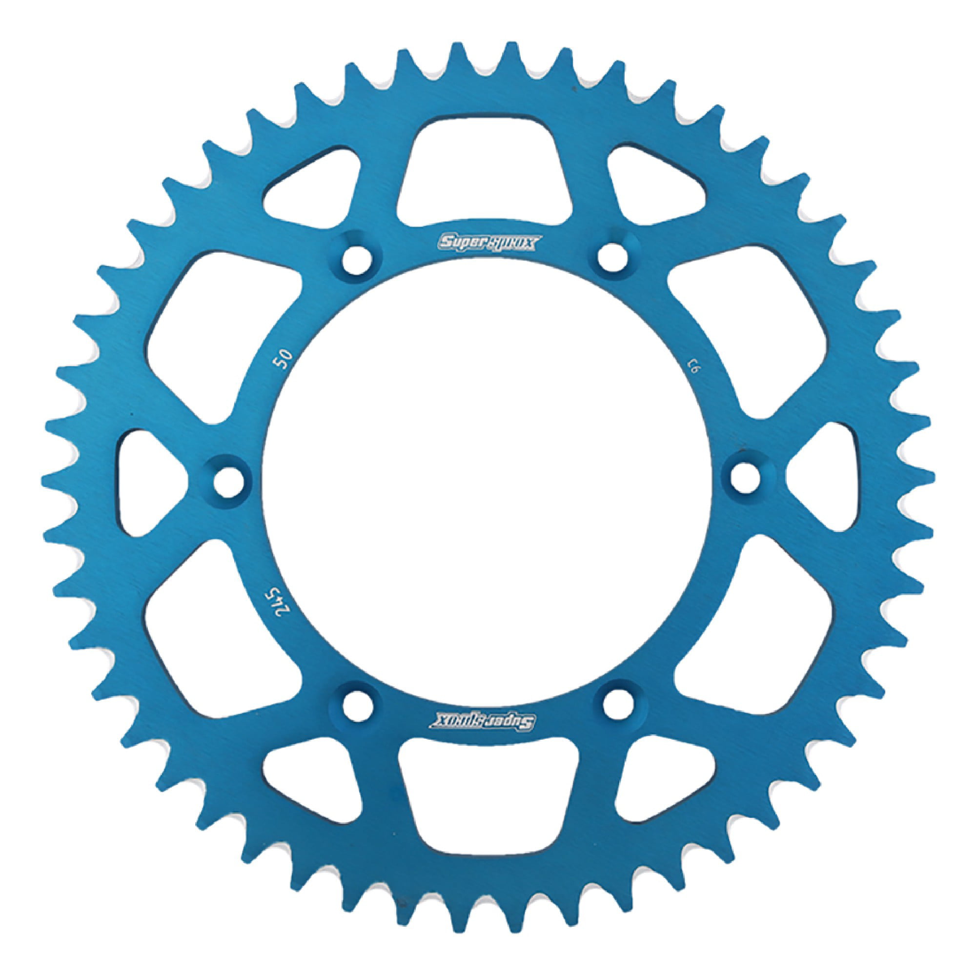 Yamaha YZ125 YZ250 WR250 99-22 Blue Supersprox Rear Sprocket ALLOY 50T Motocross
