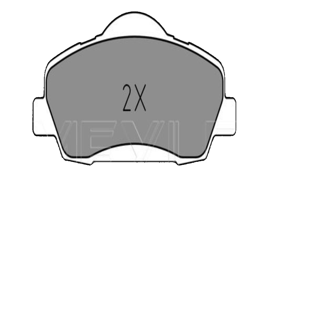 Brake pads Front Axle 025 252 5118 MEYLE for CITROËN PEUGEOT