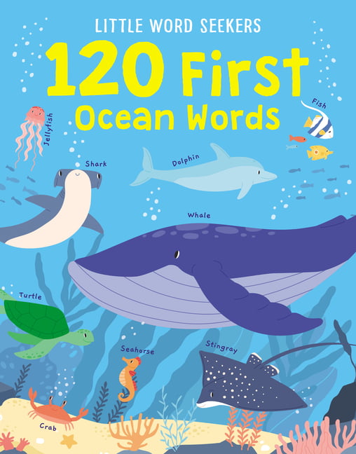 In the Ocean 120 First Ocean Words by Olivia Watson (Hardback Book) - Image 4