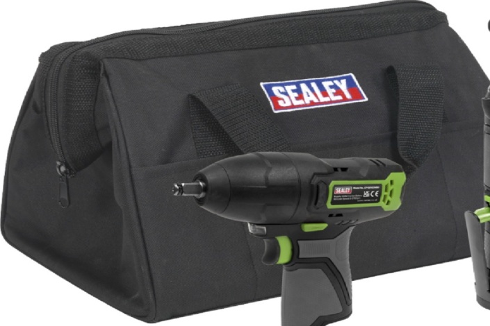 Sealey 2 x 10.8V SV10.8 Series Impact Wrench & Ratchet Wrench Kit - CP108VCOMBO6