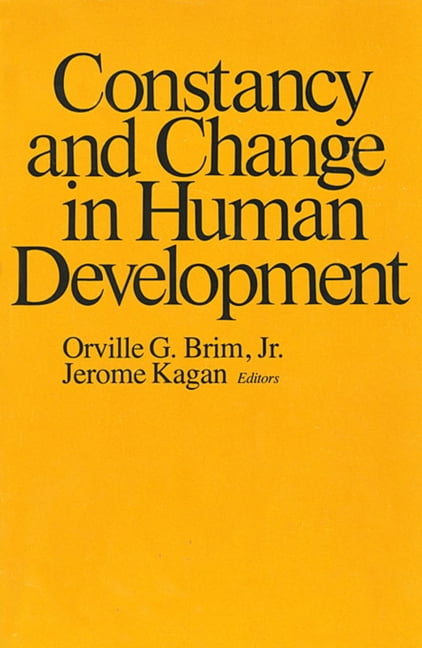 Constancy and Change in Human Development by Orville G. Brim,... - 9780674166257