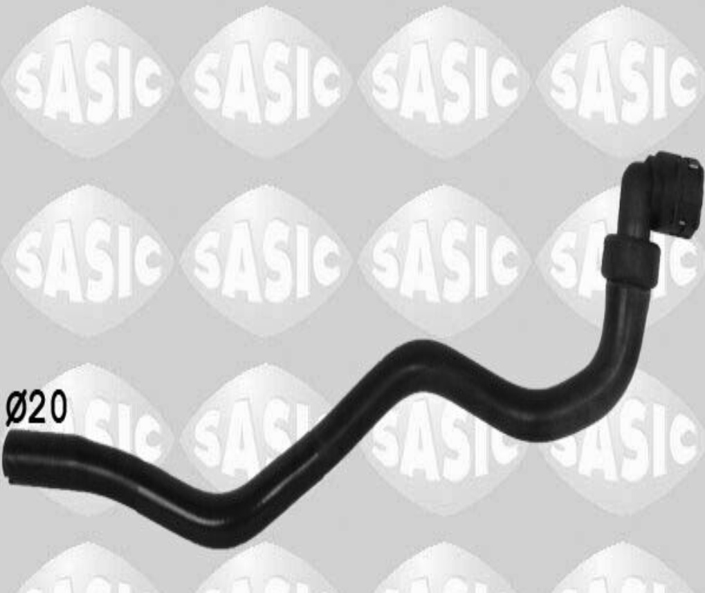 Inlet SASIC 3406290 Radiator Hose for OPEL
