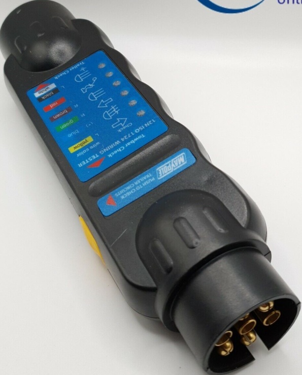 Maypole 12v 7pin 12N Car Trailer Towing Socket Electrical Circuit Tester MP1804b