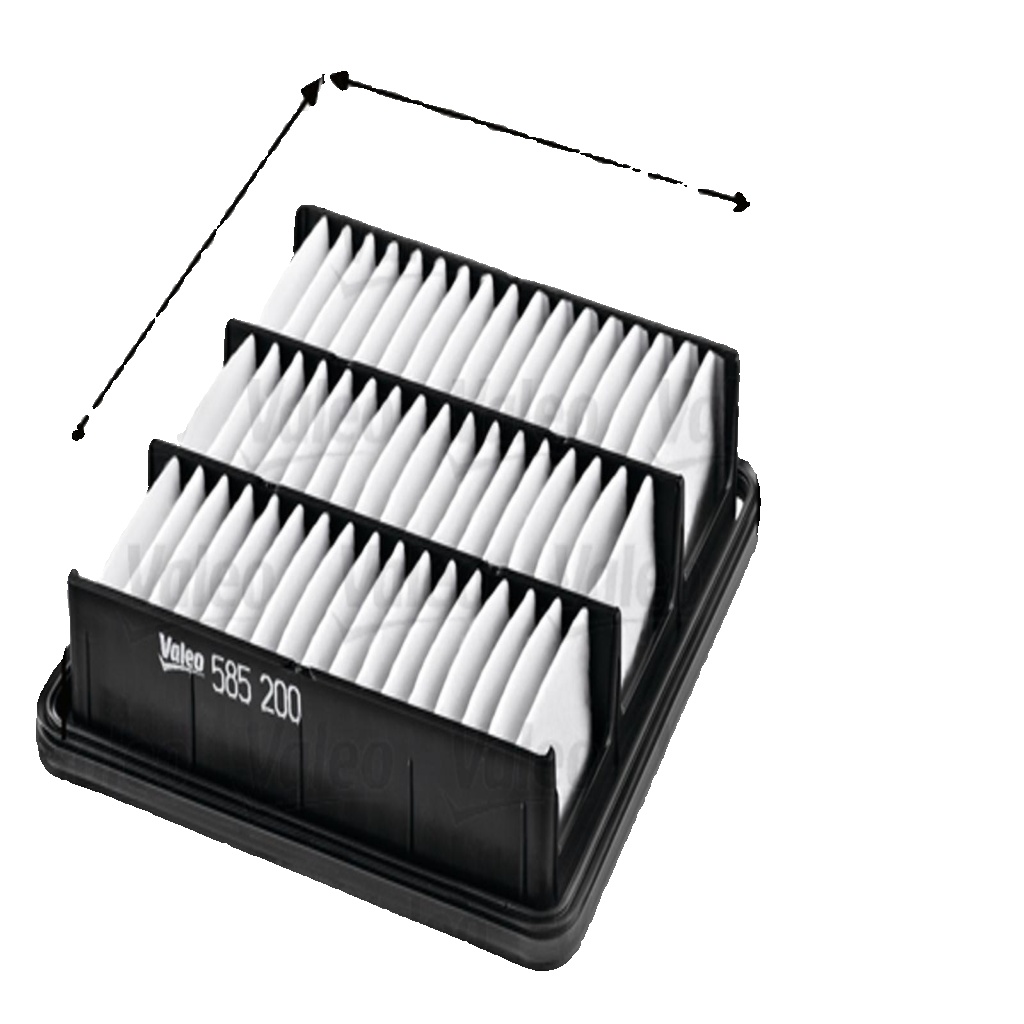 VALEO-OE 585200 Air Filter for HYUNDAI,KIA