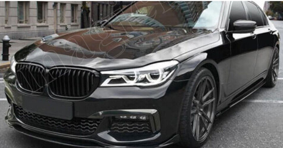 FOR BMW 7 SERIES M G11 G12 15-2018 PRE LCI PERFORMANCE GLOSS BLACK KIDNEY GRILLS