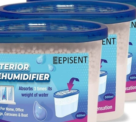 Dehumidifier Interior Damp Trap Mould Moisture Mildew Remover Caravan Home