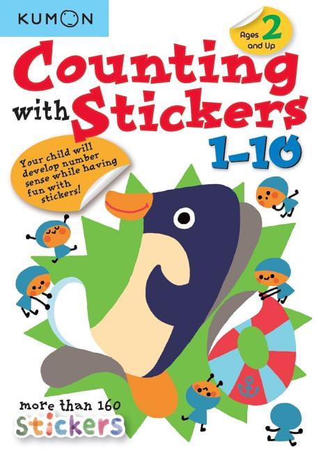 Kumon Counting With Stickers 1-10 by  Kumon - 9781941082751