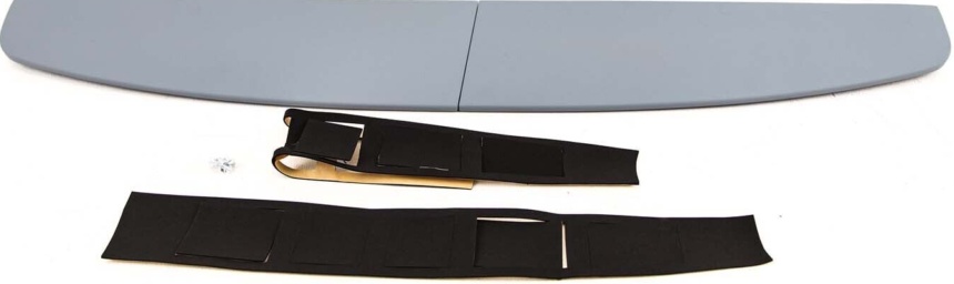 Rear Twin Barn Door Roof Spoiler Primed Fits Ford Transit Custom 2012-2022
