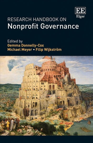 Research Handbook on Nonprofit Governance Donnelly–cox Meyer Wijkström Hardback