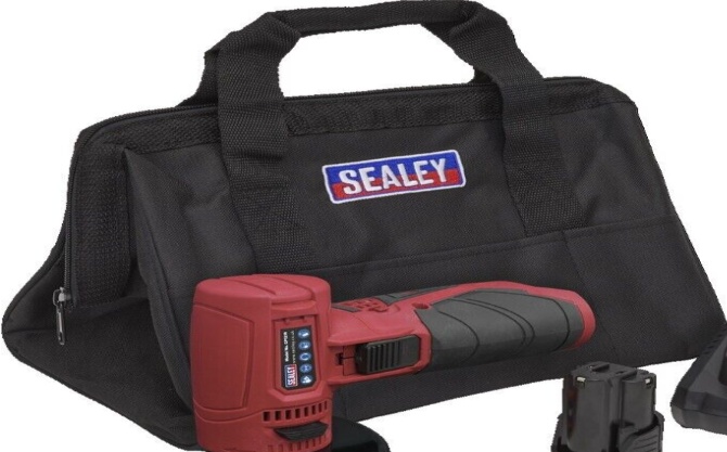 Sealey Angle Grinder Kit Ø75mm 12V Lithium-ion - 2 Batteries