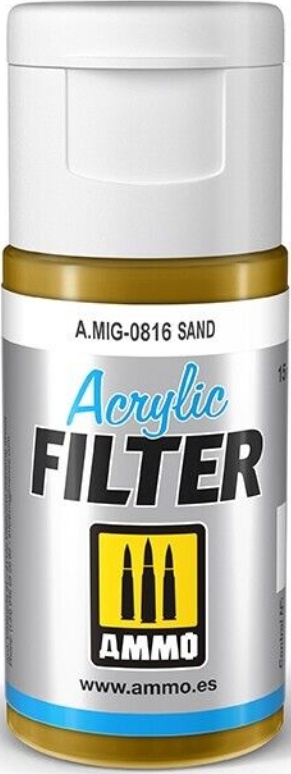 Ammo MIG 0816 - Acrylic Filter Sand - New
