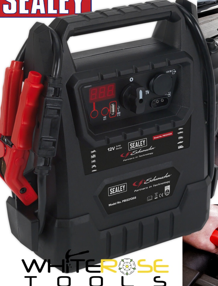 Sealey PBI2212GS Schumacher RoadStart Emergency Jump Starter 12V 2300 Peak Amps