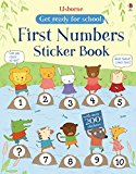 First Numbers Sticker Book (Get Ready for School Sticker Books) By Jessica Gree