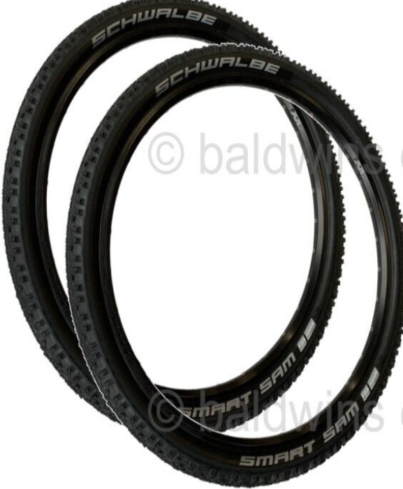 Schwalbe SMART SAM 27.5 x 2.35 Mountain Bike Tyre BLACK