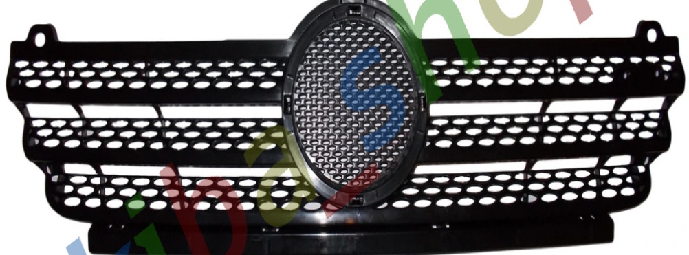 MERCEDES SPRINTER 2003-2006 FRONT RADIATOR GRILLE WITH STEEL MOULDING TRIM