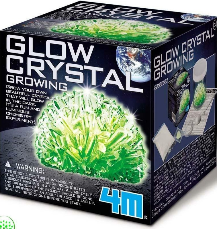 4M Glow Crystal Growing Kit - Multicolor