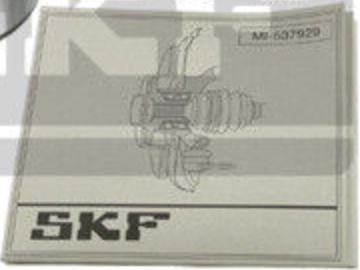 Front SKF SWEDEN VKBA 3441 Wheel Bearing Kit for SKODA,VW