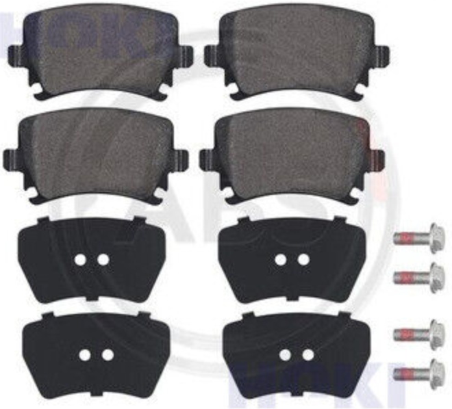 Brake pads 37411 A.B.S. for VW SEAT SKODA AUDI