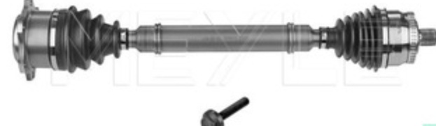 Front Right MEYLE GERMANY 100 498 0671 Drive Shaft for AUDI,SKODA,VW