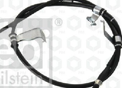 Right Rear FEBI GERMANY 178865 Cable Pull, parking brake for HYUNDAI,KIA