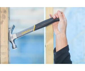 Stanley STHT0-51309 Curved Claw Hammer With Fibreglass Shaft 450g / 16oz