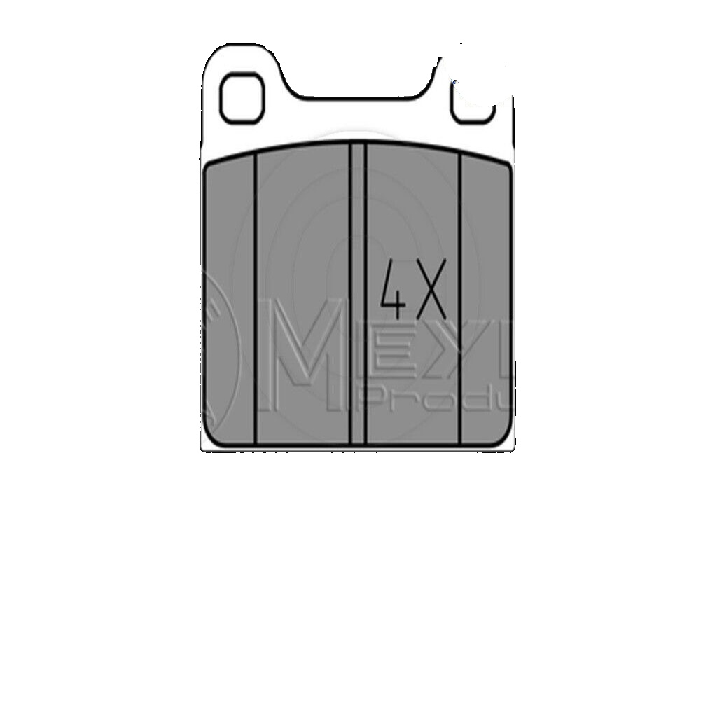Rear MEYLE GERMANY 025 210 3515 Brake Pad Set, disc brake for MERCEDES-BENZ