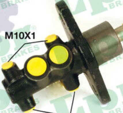 Brake master cylinder Cast Iron 1924 LPR for NISSAN MICRA II