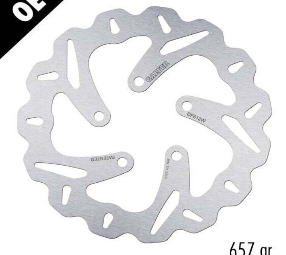 Galfer Rear Brake Disc WAVE FIXED 220x4mm APRILIA SPORT CITY CUBE 300 2008