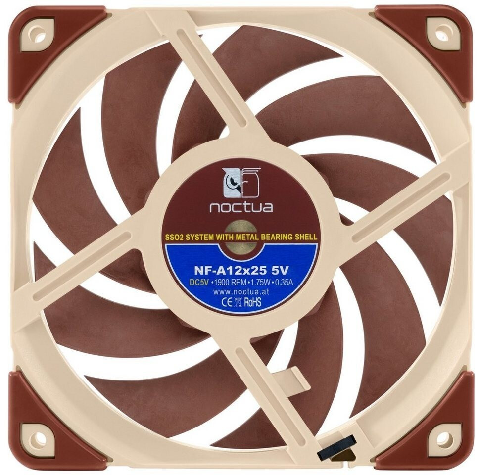 Noctua NF-A12x25 5V 120mm x 25mm Low Noise Premium PC Case Fan 1900 RPM