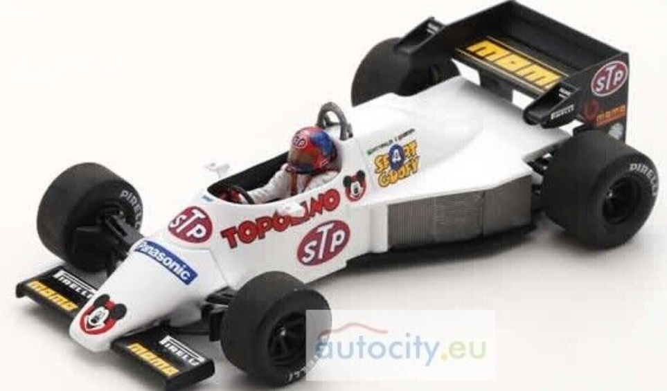 Spark Models SPIRIT 101 TEST BRAZIL 1984 - EMERSON FITTIPALDI S3925