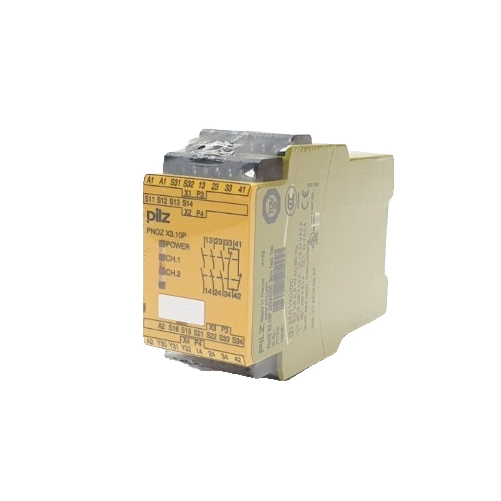 PILZ PNOZ ms2p TTL 773811 coated version, failsafe, motion monitoring of 2 axes