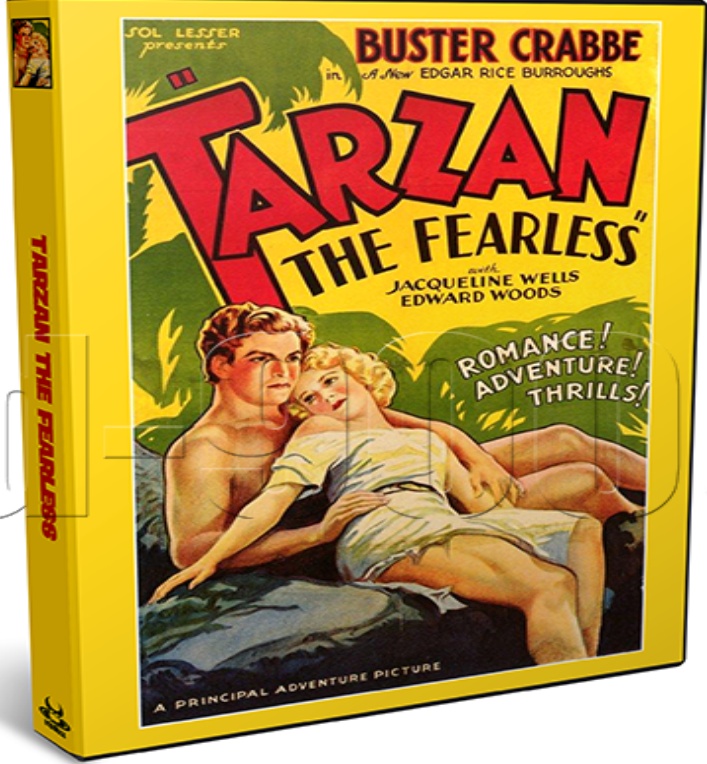 Tarzan the Fearless (1933) Buster Crabbe Action, Adventure Movie on DVD