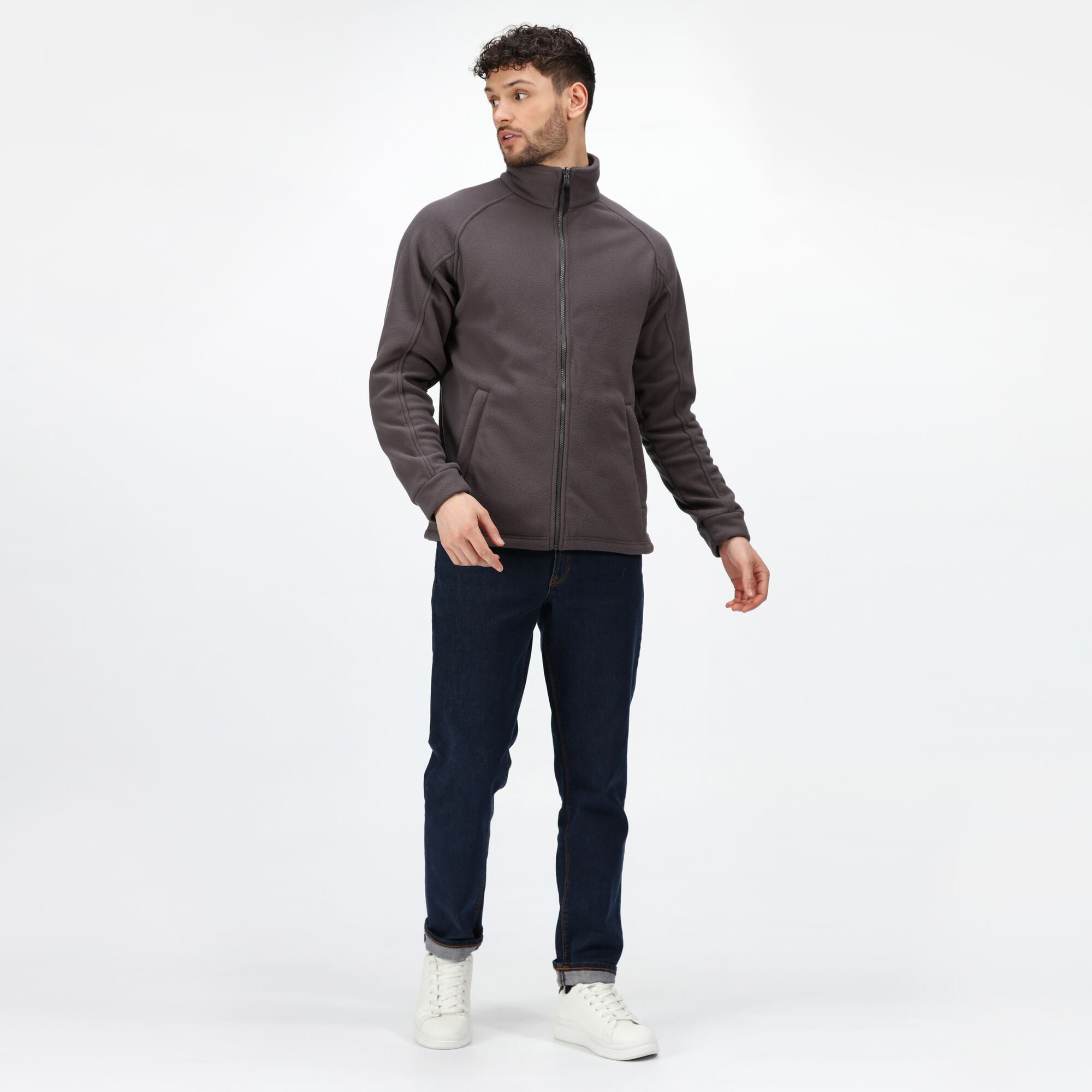 Regatta (2Xl, Seal ) Mens Thor Iii Anti-Pill Fleece Jacket Grey