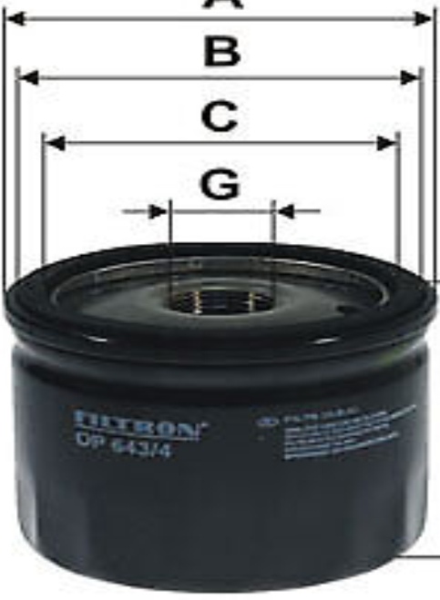Fits FILTRON OP 643/4 Oil filter OP 643/4 Oil filter fits: AIXAM COUP ⭐UK Stock⭐