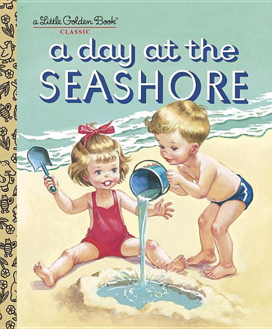 LGB A Day At The Seashore Little Golden Book Classic by Kathryn Jackson HARDBACK
