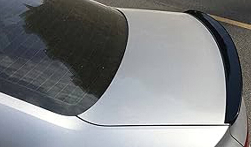 Fits Audi A4 S4 B9 B9.5 2015-2024 Rear Trunk Boot Lip Spoiler Sport Gloss Black - Image 2