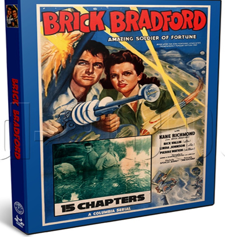 Brick Bradford (1947) 15 Chapter Columbia Movie Serial Cliffhanger (2 x DVD)