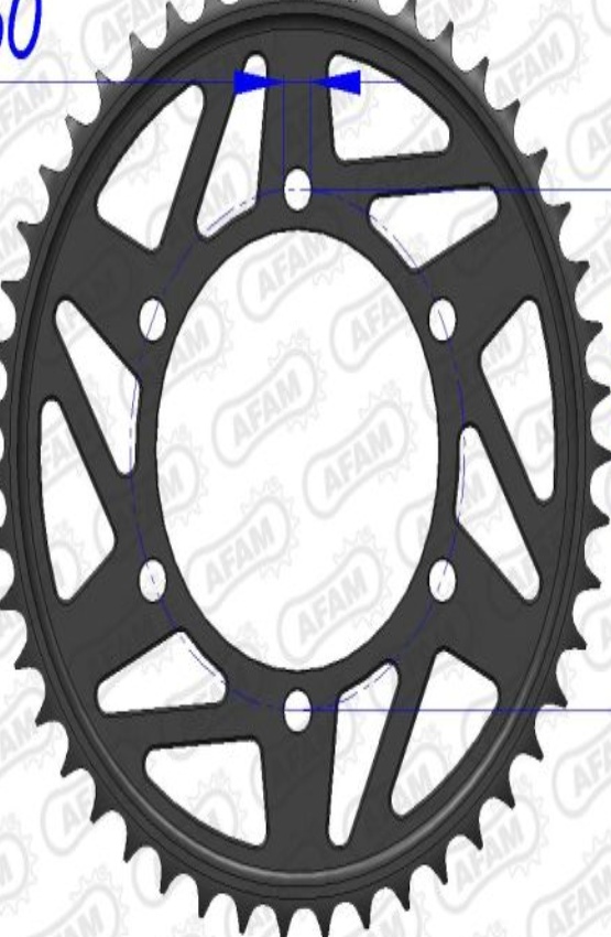 Afam Aluminum 13815-Pitch 525 Motorcycle Parts Accessories