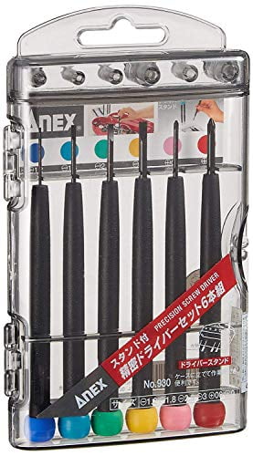 ANEX Screwdriver No.930 Set JIS JCIS Precision Tools for Camera/Lens Repair